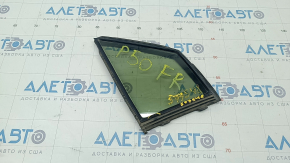 Door glass triangle with seal front right Toyota Prius 50 16-22 seal torn