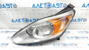 Headlight front left bare Ford C-max MK2 13-16 prerest, sand, fogged up
