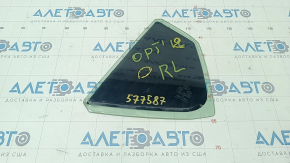 Door glass triangle rear left Kia Optima 11-15 scratch