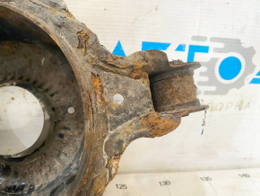 Lower arm under the spring rear right Ford Escape MK3 13 - rusty, silent block to replace