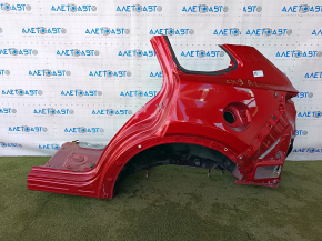 Quarter wing rear left Mazda CX-9 16- red, poke, made