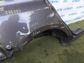 Quarter wing rear right Toyota Prius 50 16-22 without BSM graphite, pokes, made