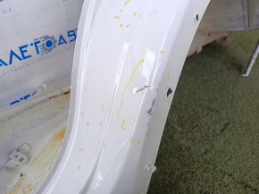 Quarter wing rear left VW Tiguan 18-long, white, with central pillar, dented