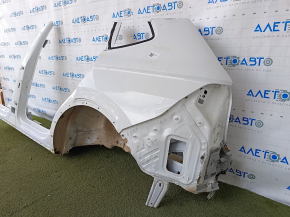 Quarter wing rear left VW Tiguan 18-long, white, with central pillar, dented