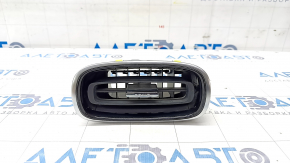 Left dashboard air duct deflector Toyota Prius 50 Prime 17-22 black with chrome
