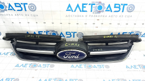 Grill grill Ford C-max MK2 13-18 with emblem, chrome, sand