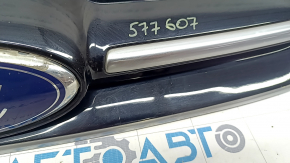 Grill grill Ford C-max MK2 13-18 with emblem, chrome, sand