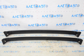 Tesla Model 3 18 cross rails - black, set, minor scratches, broken fastening pads