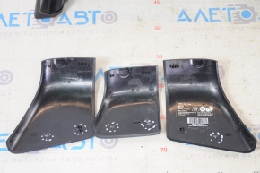Tesla Model 3 18 cross rails - black, set, minor scratches, broken fastening pads