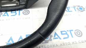 Naked steering wheel Ford C-max MK2 13-18 leather black, worn, scratches