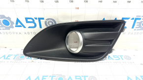 Front left fog light frame Ford C-max MK2 13-18 usa with chrome ring, sand