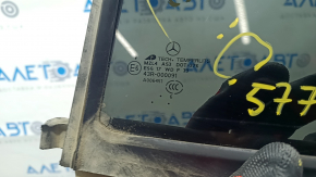 Door glass triangle rear left Mercedes W164 ML scratches