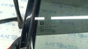Rear left triangle door glass for a Cadillac CTS 14-19, complete with glass seal