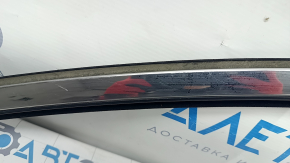 Front right glass seal Lincoln MKZ 13-16 with upper chrome molding, triangle glass, scratches on molding