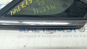Upper door molding with glass seal and triangle front left Lincoln MKC 15 - molding deformed, scratches