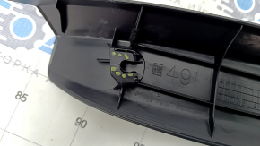 Upper trunk door trim Toyota Prius 50 Prime 17-22 black, broken fastening, scratches