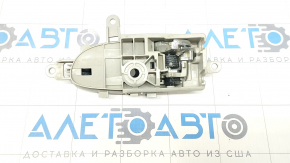 Door handle inner rear right Nissan Leaf 13-17 gray