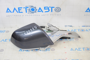 Side mirror right Tesla Model 3 18-20 13+1 pins, heated, auto-dimming, graphite, chrome, peeling paint, oxidation