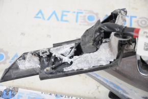 Side mirror right Tesla Model 3 18-20 13+1 pins, heated, auto-dimming, graphite, chrome, peeling paint, oxidation