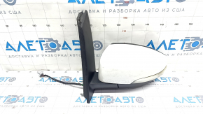 Side mirror left Ford C-max MK2 13-18 7 pins, turn signal, heated, white, scratches