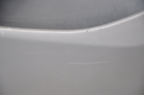 Door trim card rear left Tesla Model 3 18-20 leather black, cloth insert, with speaker, with window lift control and door opening button, leather melted, worn