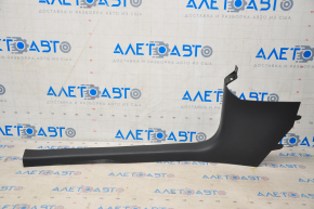 Door sill trim front left inner Tesla Model 3 18- black, scratches, worn