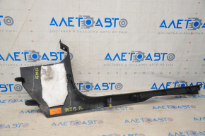 Door sill trim front left inner Tesla Model 3 18- black, scratches, worn