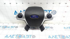 Airbag in steering wheel driver Ford C-max MK2 13-18 black, with buttons, paint peeling