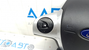 Airbag in steering wheel driver Ford C-max MK2 13-18 black, with buttons, paint peeling