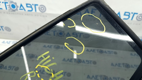 Door glass triangle rear left Toyota Highlander 01-07 scratches