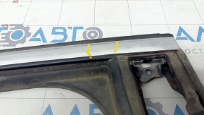 Rear right glass seal with triangle Chevrolet Volt 16 - dented molding