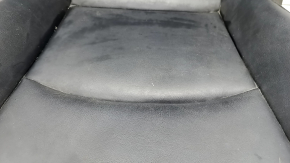 Driver's seat Toyota Prius 50 Prime 17-19 with airbag, electric, heated, black leather, scratches on the lining, whitened plastic, needs cleaning