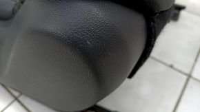 Driver's seat Toyota Prius 50 Prime 17-19 with airbag, electric, heated, black leather, scratches on the lining, whitened plastic, needs cleaning