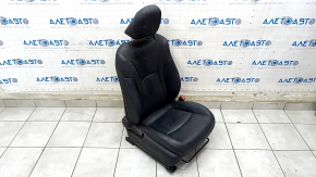 Passenger seat Toyota Prius 50 Prime 17-19 with airbag, mechanical, heated, black leather, for cleaning