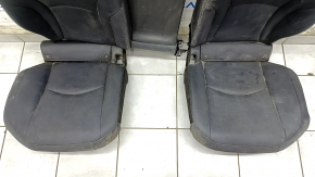 Rear row of seats 2nd row Toyota Prius 50 Prime 17-19 leather black, for cleaning