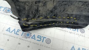 Front right mudguard front part Mercedes W221 cracks