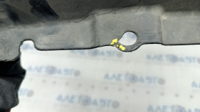 Front left fender liner Lexus RX350 RX450h 10-12 pre-restoration, breaks, cracks, broken mount, torn off rear part