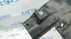 Front left fender liner Lexus RX350 RX450h 10-12 pre-restoration, breaks, cracks, broken mount, torn off rear part