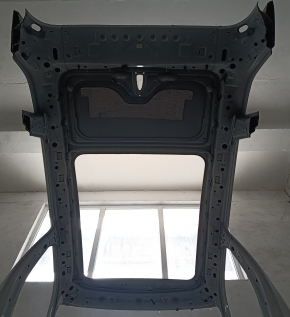 Roof metal BMW X5 E70 07-13 under the hatch, on the body, dent, bump