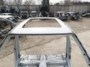 Roof metal BMW X5 E70 07-13 under the hatch, on the body, dent, bump