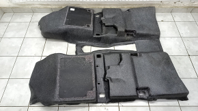 Floor covering Toyota Prius 50 Prime 17-18 black, for cleaning