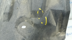 Front left fender liner Nissan Murano z50 03-08 front part torn off, crack