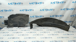 Front left fender 2 parts Nissan Murano z50 03-08 breakage, crease, cracks