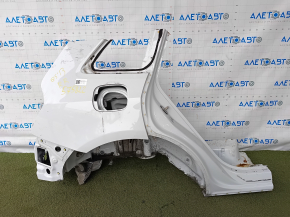 Quarter wing rear right Audi Q5 8R 09-17 white, tear