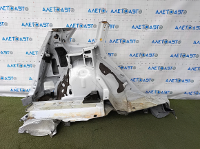 Quarter wing rear left Audi Q5 8R 09-17 white on the body, bumps