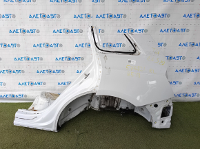 Quarter wing rear left Audi Q5 8R 09-17 white on the body, bumps