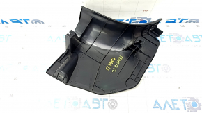 Front pillar trim lower left Toyota Prius 50 Prime 17-22 black, worn