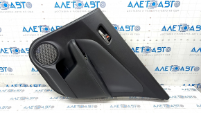 Door trim card rear right Toyota Prius 50 Prime 17-22 leather black, butts