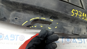 Front left fender liner rear part Chevrolet Volt 11-15 fractures, missing fragment
