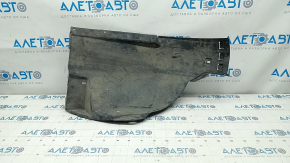 Front right rear fender liner Chevrolet Volt 11-15 cracks, missing fragment
